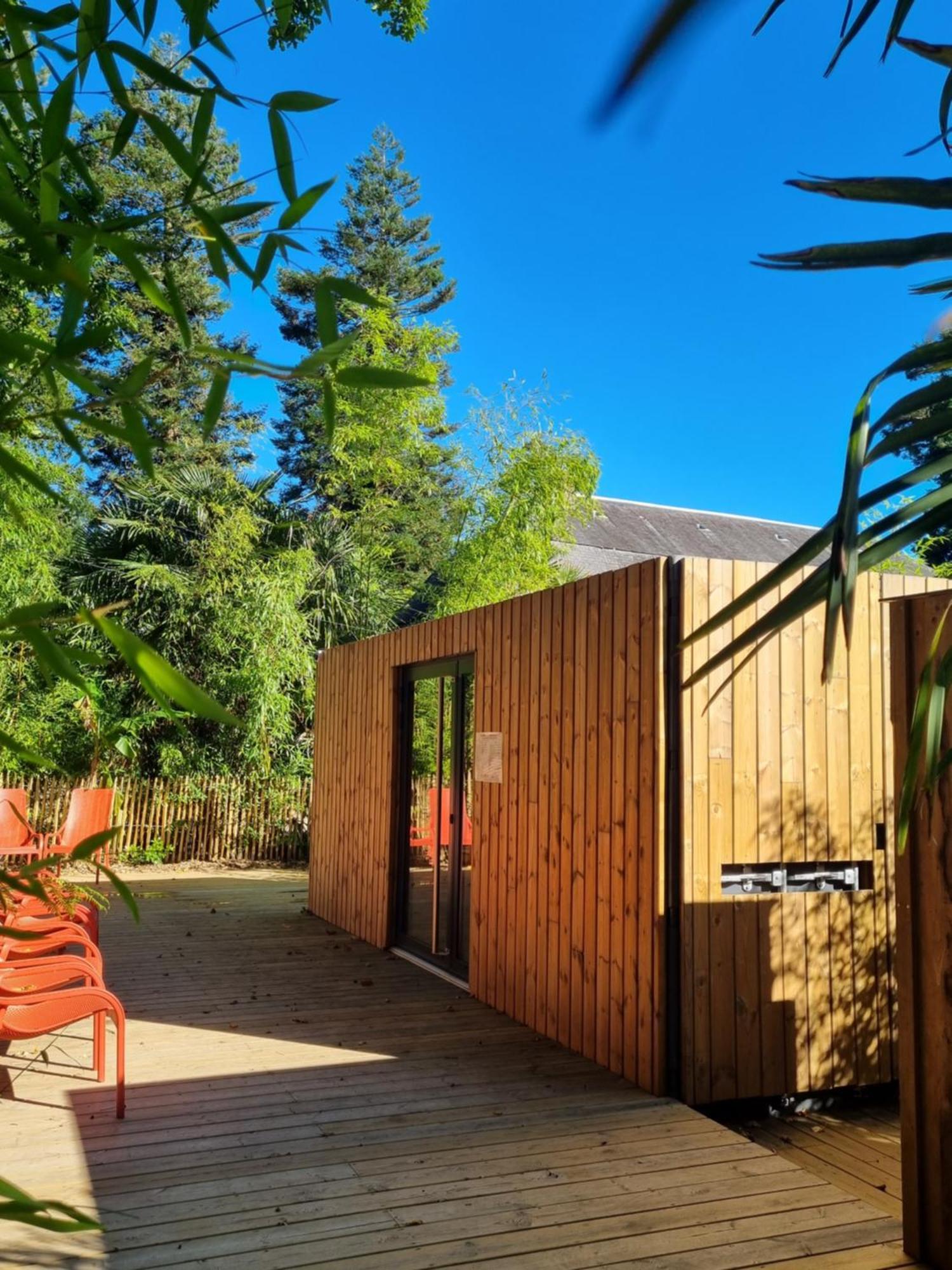 De L Orangerie De Lanniron Mobilhome Esprit Zen R26 Camping *